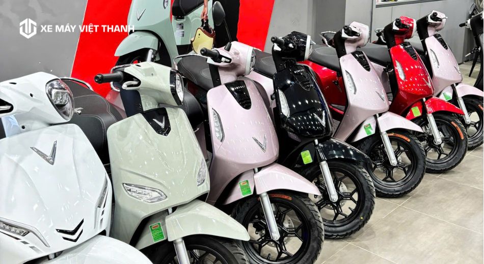 thiết kế xe máy điện hãng VinFast