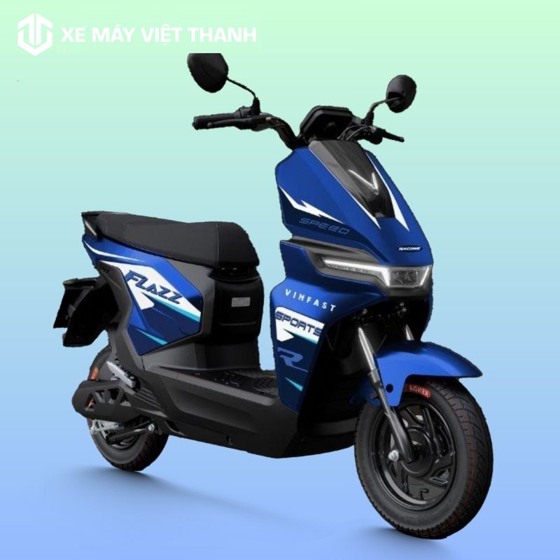 Mẫu xe VinFast Flazz max màu xanh dương