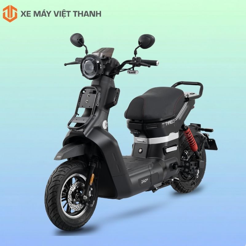 Xe máy điện Type 3 đen mờ