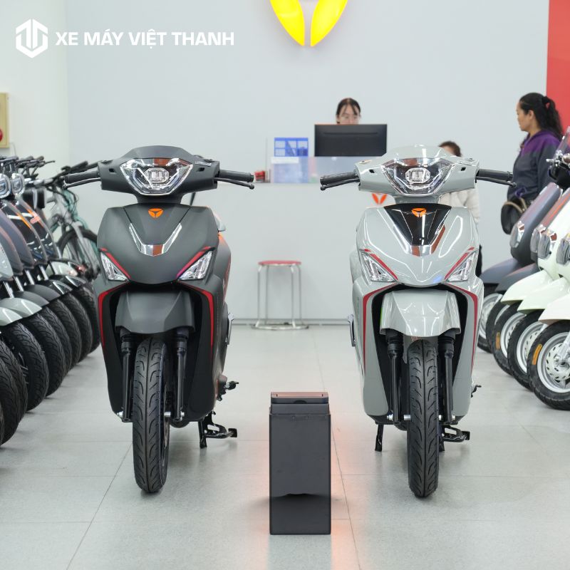 Thiết kế xe máy điện Yadea VoltGuard U80 02 pin